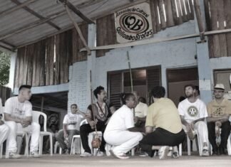 Saravá aos professores, capoeiragem diária